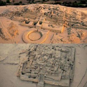 The Caral Pyramid City dates back 5,000 years