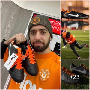 Man Utd star Bruno Fernandes trains in classic Nike Tiempo Legend IV Elite boots👟👟