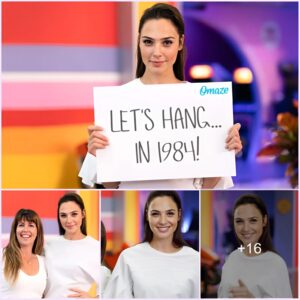 Gal Gadot drops by Omaze Studios in London to showcase 'Wonder Woman 1984'