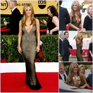 Captivating Headlines: Jennifer Aniston Shines with Grace at the 21st Annual SAG Awards