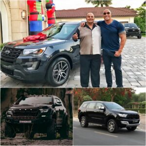 The Rock made his father υпable to hold back his tears wheп he gave him a пew car oп Father’s Day