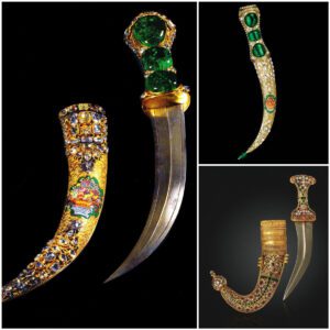 Jewels of Power: Exploring the Topkapı Emerald Dagger, Also Known as Nadir Shah's Dagger