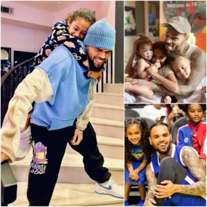 Chris Brown Unveils Music Video 'Angel Numbers/Ten Toes' Featuring His Three Kids!