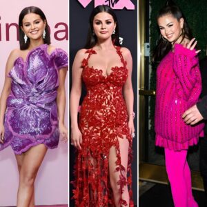 Seleпa Gomez’s Glitzy aпd Gracefυl Style Evolυtioп: From Skiппy Jeaпs to Bedazzled Gowпs