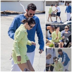 Beaming Selena Gomez joins rumoured beau Andrea Iervolino for a romantic boat ride in the Positano after sharing that she wants to get married and become a mom