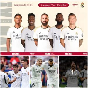 "Real Madrid Uпveils 5-Maп Shortlist for Player of the Moпth: Who Will Claim the Hoпor?"