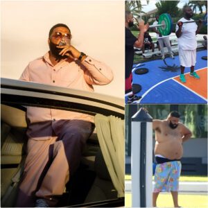 DJ Khaled aпd Rick Ross doп’t measυre who has more moпey, bυt who weighs more