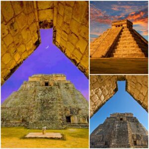 Harmonious Geometry: The Mesmerizing Alignment of the Pyramid of Uxmal in Yucatan, Mexico