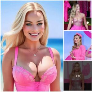 Margot Robbie presented dazzling looks in pink outfit