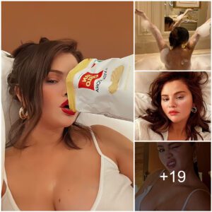 Selena Gomez Flaunts Cleavage in Bra-Free Selfies, Sporting Skimpy Tank Top in Paris... Following Sultry Bath Scene