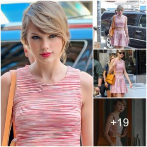 Taylor Swift Steps Out in Short Skirt in New York Amid Speculation of Appearing in Beyoncé's New Album