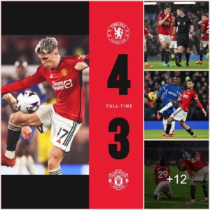 Chelsea 4 Man Utd 3: Cole Palmer scored a hat-trick in the 101st minute, the Red Devils failed again in a crazy match when Antony gave Chelsea an early penalty and Garnacho’s 2 goals still couldn’t ‘save’ the match Man Utd’s disastrous