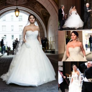 Selena Gomez Surprises in Wedding Dress Amidst New York City Streets