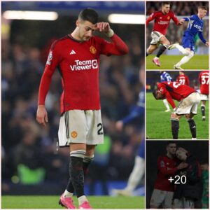 41% win rate in duels, 5 fouls, no long balls: United star Diogo Dalot has a night to forget as he collapses against Chelsea