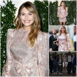 Elizabeth Olsen Radiates in Blush Pink at ‘Regret for Your Sorrow’ Season Two Premiere in Tinseltown