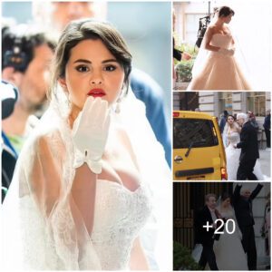 Selena Gomez Radiates Beauty in a Stunning Wedding Dress