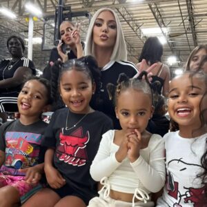 Kim Kardashian Cheers On Daughter North West At Basketball Game With Her Sister Khloé And Her Cute Nieces: ‘go North!’