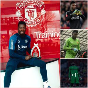 Number 1 goalkeeper Andre Onana received Manchester United’s Player of the Month award for March, this is the first time he has had the honor of receiving this award since moving to the Red Devils in the summer of 2023 for a transfer fee of 50 million