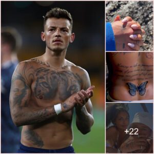 Ben White’s Intriguing Tattoo Collection Unveiled, from a Butterfly on his Back to Romantic Heart on Thumb, not Forgetting the Striking Throat Inkings