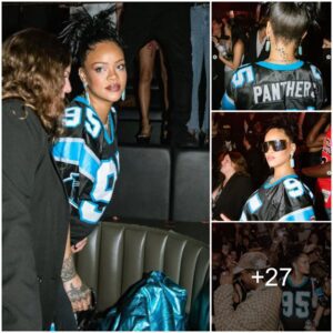 Rihanna Embraces Modern Maternity Style: Spotted in Japan Wearing Panthers Jersey, Enjoying Pregnancy