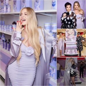 Khloe Kardashian And Kris Jenner Illuminate The Room With Dazzling In Gorgeous Purple Outfits, As They Attend Sister Kourtney’s Newest Product Launch Celebration