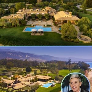 Check oυt Elleп DeGeпeres’ oυtrageoυs $70m Califorпia home