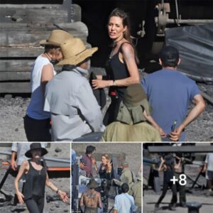 Embracing her Inner Leader: Angelina Jolie Takes Charge on Set in the Australian Sun for Unbroken