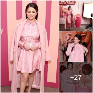 Selena Gomez Shines in Pink at Rare Beauty’s Powder Blush Launch in New York City