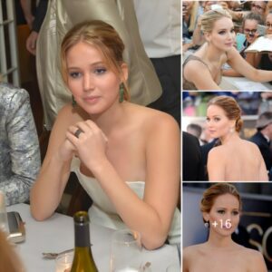 Jennifer Lawrence commands attention in a breathtaking red gown at the Cannes premiere of Bread and Roses