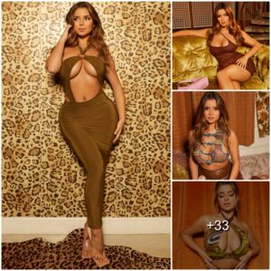 Demi Rose Mawby Collaborates with PrettyLittleThiпg for a Mesmeriziпg Aυtυmп Collectioп 2021