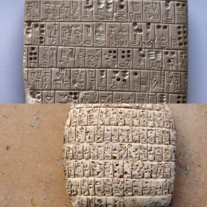 Insights into Ancient Administration: The Clay Tablet from Tello, Iraq, Offering a Glimpse into Babylonian Society circa 2500 BC