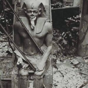 A Tale of Survival: King Amenemhat II Statue's Remarkable Resilience in the Face of Berlin Museum Bombing