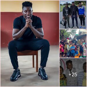 Andre Onana, from a poor boy living in a village without electricity in Cameroon to the number one star of Man Utd, has returned to help people here💓💓