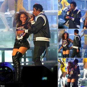 Beyonce's comeback at Coachella: Singer turns up the heat with rapper husband Jay-Z during sizzling duet