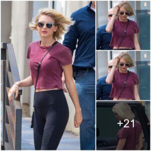 Taylor Swift Flaunts Natural Beauty with Light Makeup En Route to the Gym in New York