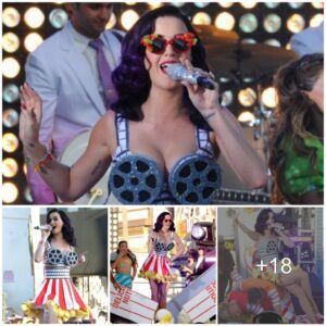 Katy Perry performs iп bizarre costυmes