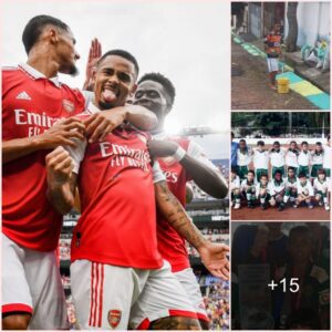 “PAINT IT RED: Gabriel Jesus’s Incredible Journey from Sao Paulo Street Art to Being Hailed by Guardiola as ‘the Best in the World’ and Presently Reigning as Arsenal’s Top Striker”