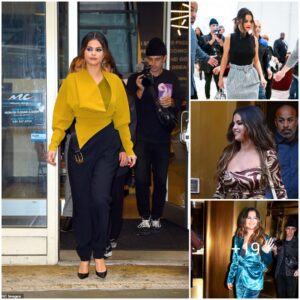 🍂 Selena Gomez Nails Fall Fashion: Stepping Out in On-Trend Styles while Promoting Her New Music, Embracing the Hottest Fashion Trends of the Season!