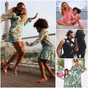 👗 Beyoncé's Admits Her Love for Coordinated Outfits: Matching Wardrobes with Her Three Kids on Vacation, Embracing the Joy of Family Coordination!"