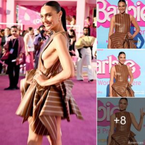 Gal Gadot dazzles in a stylish ensemble at Barbie debut in Los Angeles, following Margot Robbie’s confession that she envisioned the Wonder Woman actress as the ideal candidate for the main doll character