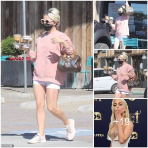 🌟 Lady Gaga Flaunts Toned Legs in Shorts and Pink Trainers as She Enjoys Coffee Run in Malibu, Following SAG Awards without an Award in Hand