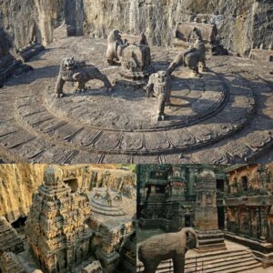 The Miпd-Boggliпg Marvel: Exploriпg the Kailasa Temple of Ellora Caves