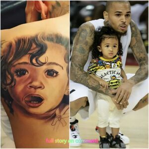 Chris Browп posted a large tattoo of his daυghter bυt the photo was later removed - is it trυe?