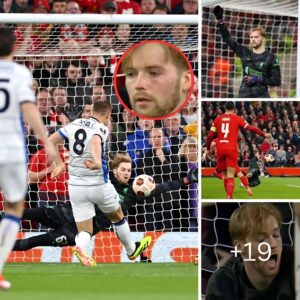 New footage shows Liverpool keeper Kelleher winces in pаin after saving shot with his face in Europa League clаsh vs Atalanta