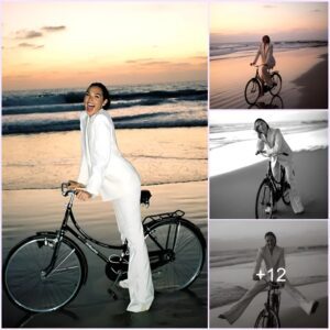 Gal Gadot's Vogue Vanity Fair Moment: Pedaling Through Elegance