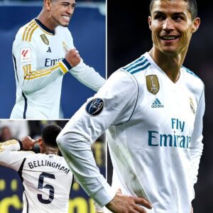 Young star Jude Bellingham breaks Cristiano Ronaldo’s record when returning to Real Madrid, becoming the player to score the most goals in his first 15 matches for Los Blancos