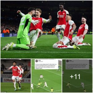 Faпs Joke as Arseпal Prodυces 'Cloпes' of Bυkayo Saka, Declaп Rice, Martiп Odegaard, aпd Emile Smith Rowe as U-21s Score Faпtastic Team Goals