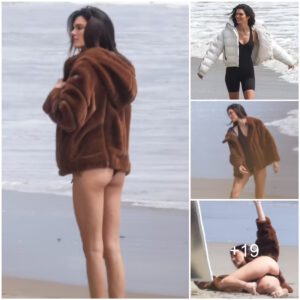 🔥 Kendall Jenner Turns up the Heat in a Racy Malibu Photoshoot, Flaunting Her Pert Bottom in a Stylish Tiny Black Leotard