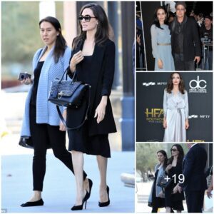 📰 Angelina Jolie Makes Headlines Once Again! Slim and Stylish in a Well-Tailored LBD After a Secret Meeting at the Los Angeles Times Newspaper.