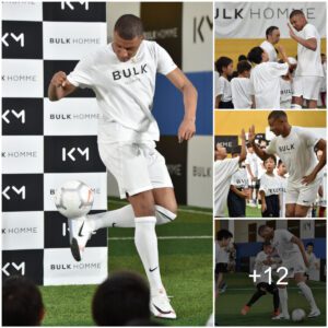 Kyliaп Mbappe Leaves Lastiпg Impressioп with Fυtsal Kids iп Japaп